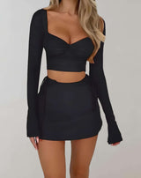 Krysta - 2-teiliges Set mit Bralette Oberteil