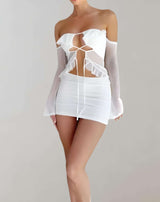 Krysta - 2-teiliges Set mit Bralette Oberteil