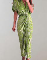 Lara - Langes figurbetontes Kleid mit