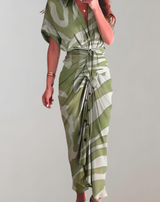 Lara - Langes figurbetontes Kleid mit