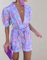 Linette - Halblange Ärmel mit zufälligem