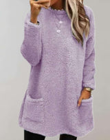 Makayla - Langer Strickpullover