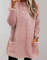 Makayla - Langer Strickpullover