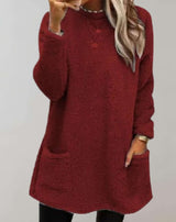 Makayla - Langer Strickpullover