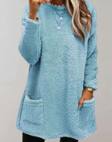 Makayla - Langer Strickpullover