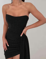 Marga - Mini Röhrenkleid mit langem