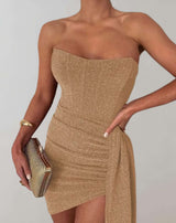 Marga - Mini Röhrenkleid mit langem