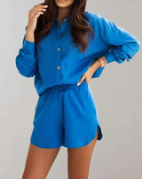 Missy - 2-teiliges Set mit geknöpftem Poloshirt