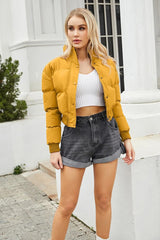 Jella – Rollkragen puffer mantel