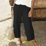 Paisley - Gerade, schlichte Hose