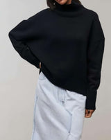 Odelia - Übergroßer schlichter Pullover