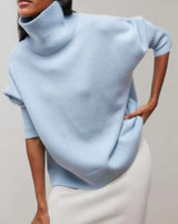 Odelia - Übergroßer schlichter Pullover