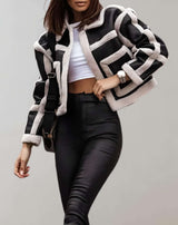 Prescilla - Gut sitzende dicke Kunstjacke