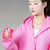 Unisex Regenjacke Wasserdicht Mit Fütterung Für Camping und Outdoor-Aktivitäten