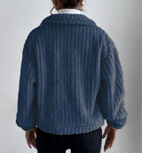 Leonie - Corduroy Mantel für Damen mit Knoten