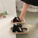 Livia - Espadrille-Sandalen mit Bändern
