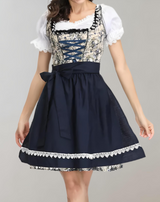 Sarah - Mehrfarbiges Minikleid