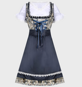 Sarah - Mehrfarbiges Minikleid