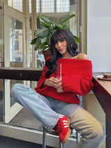 Rune | Oberteil mit ausgeschnittenen Schultern