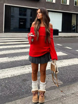 Rune | Oberteil mit ausgeschnittenen Schultern