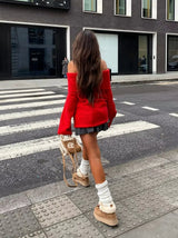 Rune | Oberteil mit ausgeschnittenen Schultern