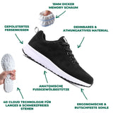 Gina - Leichte, flexible Trainingsschuhe | Performance-Sneaker mit gepolsterter Sohle