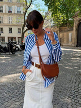 Toni - Vintage Umhängetasche damen | Handtasche mit Reißverschluss im Sale