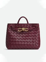 Damen Vintage Leder Umhängetasche mit knopfverschluss | Handtasche Ledertasche - Schwarz/Rot/Grun