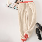 Yanah – Einfarbige warme Hose