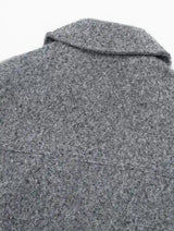 Laura | Kurze Mantel mit Wollrevers