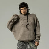 Affe| Hochwertiger Gestrickter Streetwear-Hoodie