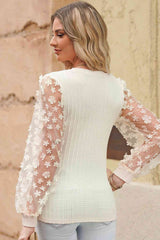 Ara | Bluse mit Applikationen