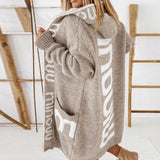 Abegail – Warmer Cardigan-Hoodie