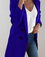 Heide - Gut sitzende lange Manteljacke