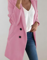 Heide - Gut sitzende lange Manteljacke