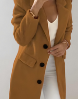 Heide - Gut sitzende lange Manteljacke