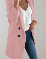 Heide - Gut sitzende lange Manteljacke