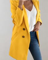 Heide - Gut sitzende lange Manteljacke