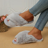 Grace – Luxus Plüschhausschuhe