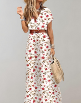 Jasmine - Langes Kleid mit hohem