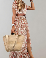 Jasmine - Langes Kleid mit hohem