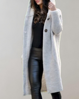 Jenny - Lange und übergroße gestrickte Mantel