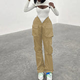 Cresha | Cargohose mit V-Schnitt