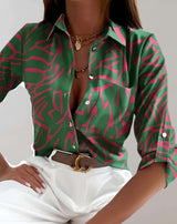 Phoebe - Gut sitzendes Poloshirt mit Knöpfen