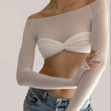 Irma | Oberteil mit abgeschnittener Schulter