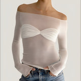 Irma | Oberteil mit abgeschnittener Schulter