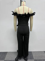 Frances – Schicker schulterfreier Overall