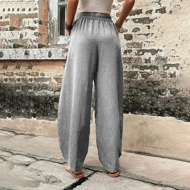 Savannah – Entspannte Hose mit weitem Bein