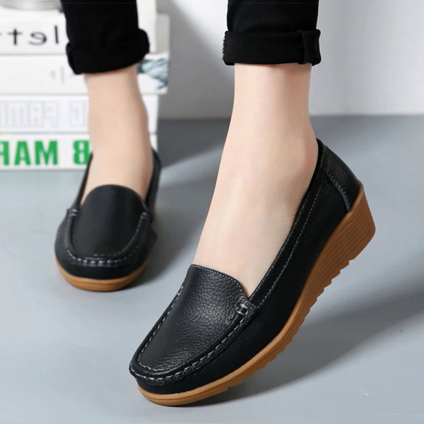 Sheena – Damen-Slipper im Mokassin-Slip-on-Stil