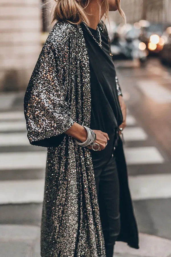 Glamouröser Herbst-Kimono für stilbewusste Frauen
